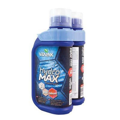 Добриво для гідропоніки VitaLink Hydro MAX Bloom HW 1L A&B, фото 1