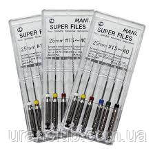 Машинные каналорасширители Super Files,25 мм. MANI оригинал