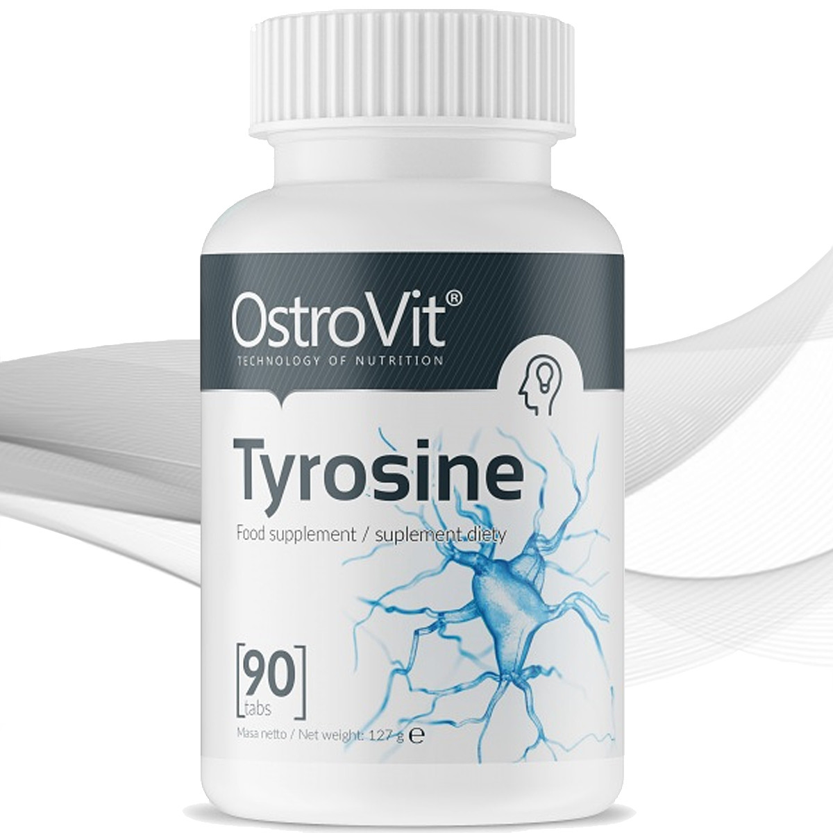 Амінокислота тирозин Ostrovit Tyrosine 90 tab
