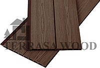 Polymer wood фасадная доска 315*18*3000 мм Коричневый/венге