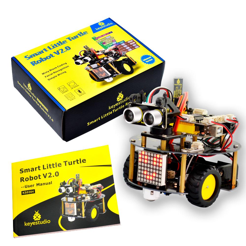 Набір Arduino розумний робот рухлива інтелектуальна-черепаха, фото 1