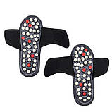 Масажні тапочки Massage Slipper (р-р 44-45) Чорні, фото 3