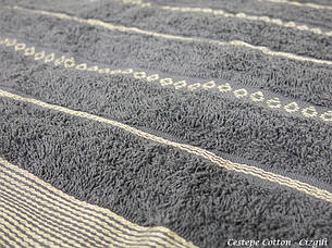 Набір рушників Cestepe Vip Cotton Cizgili махра 50*90см 6шт, фото 2