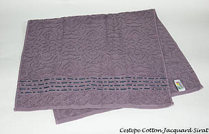Набір рушників для тіла Cestepe Vip Cotton 70x140 см махрові лазеві Jacquard Sirat 6 шт., фото 2