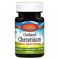 Chelated Chromium 200 mcg Carlson Labs, 100 таблеток