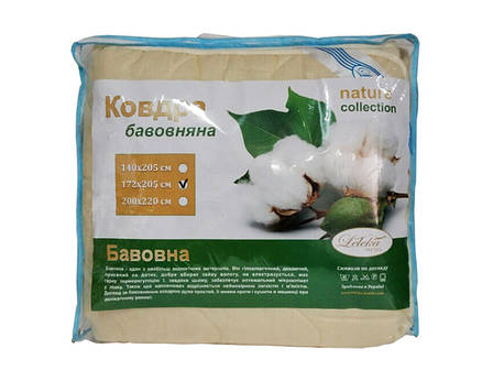 Ковдра Leleka-textile Демі двоспальна 172x205 см бавовна/бавовняне волокно легке Р302, фото 2