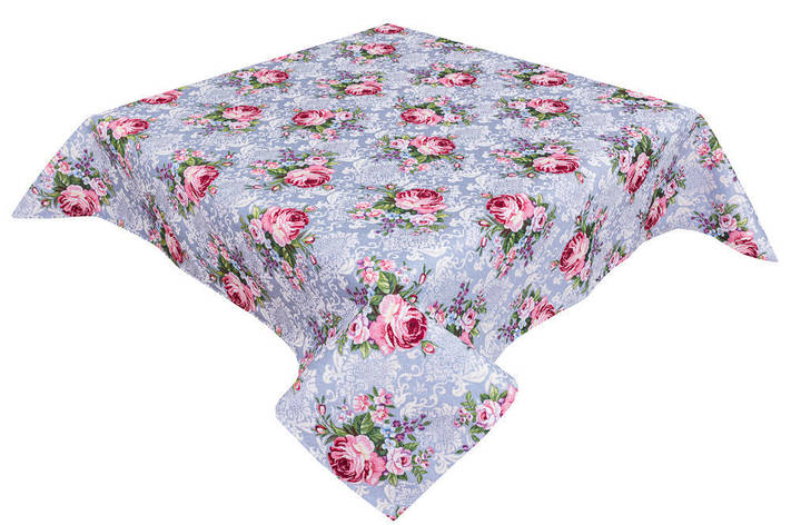 Скатертина LiMaSo Квіти класика 137x280 см гобеленова арт.EDEN386GR-280.137х280, фото 2