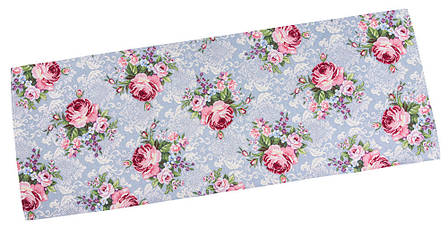 Скатертина-доріжка LiMaSo Квіти класика гобеленова 45*140см арт.EDEN386GR-45.45х140, фото 2