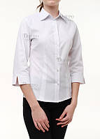 Блузка женская белая для администратора. Униформа для персонала