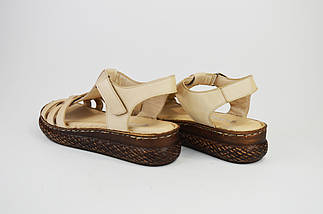 Босоніжки комфорт Phany 3341000 Візон шкіра 38 розмір, фото 3