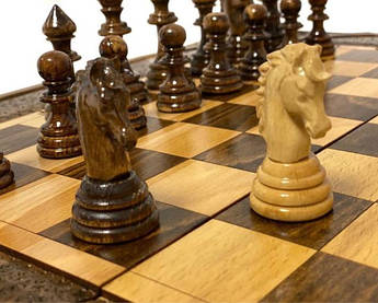Шахматы деревянные резные ручной работы