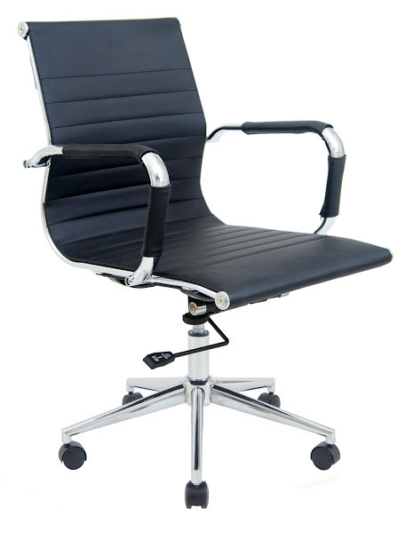 Офисное кресло Бали-LB Richman черное хром_фото 2