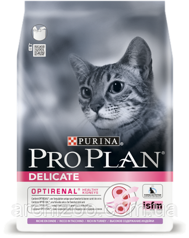 Pro Plan Delicate Turkey корм для кішок з чутливою шкірою з індичкою, 400 г, фото 2