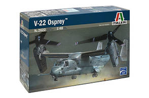 V-22 OSPREY. Збірна модель конвертоплана в масштабі 1/48. ITALERI 2622