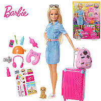 Кукла Барби путешественница Barbie Doll and Travel Mattel FWV25