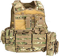 Жилет тактический Defcon5 Armour Carrier Vest ц:multicam