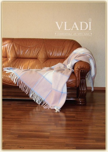 Пледы «Эльф» 70% новозеландская шерсть Vladi - фото 1 - id-p12552589