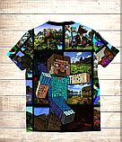 Футболка 3D MINECRAFT ВСІ Розміри, фото 2