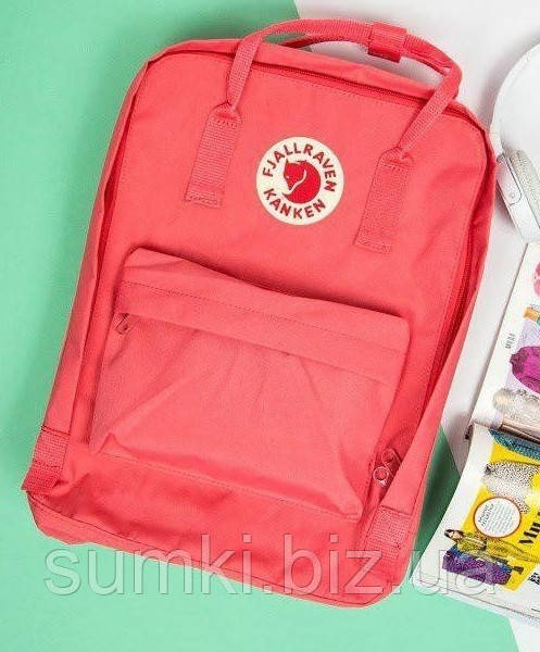 Рюкзаки kanken fjallraven оригінал сумка канкен Веселка портфель ранець Rainbow з райдужними ручками, фото 1