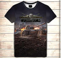 Футболка 3D World of tanks