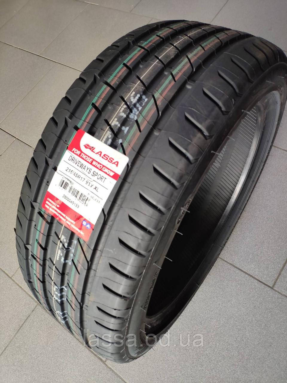 Літні шини Lassa Driveways Sport 215 / 45 R17 91Y XL (2020 р.)