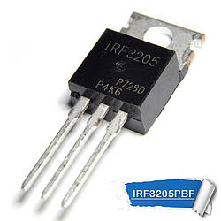 IRF3205 — польовий N-канальний транзистор, 55В 110А [TO-220]