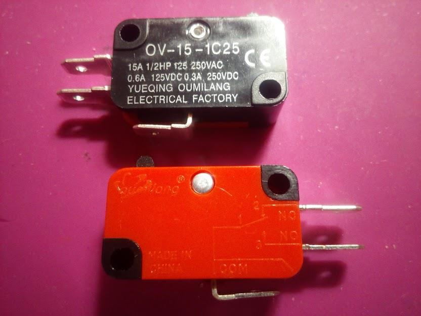 Мікроперемикач для свч розімкнений (3pin), фото 1