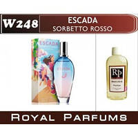 «Sorbetto Rosso» от Escada. Духи на разлив Royal Parfums 100 мл