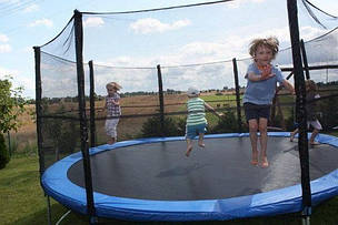 Як зверни батут.