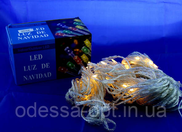 Xmas гірлянда LED (Водоспад 3M*2M) 320-WW Теплий білий, фото 1