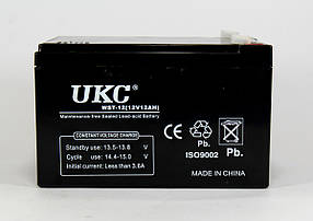 Акумулятор BATTERY 12V 12A UKC (Реальна ємність -30%)