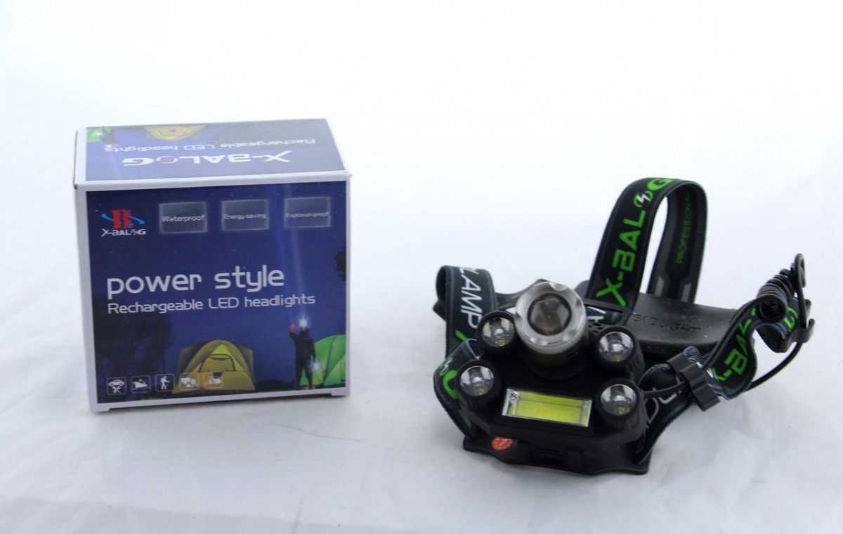 Налобний ліхтар BL T64 2x18650, фото 1