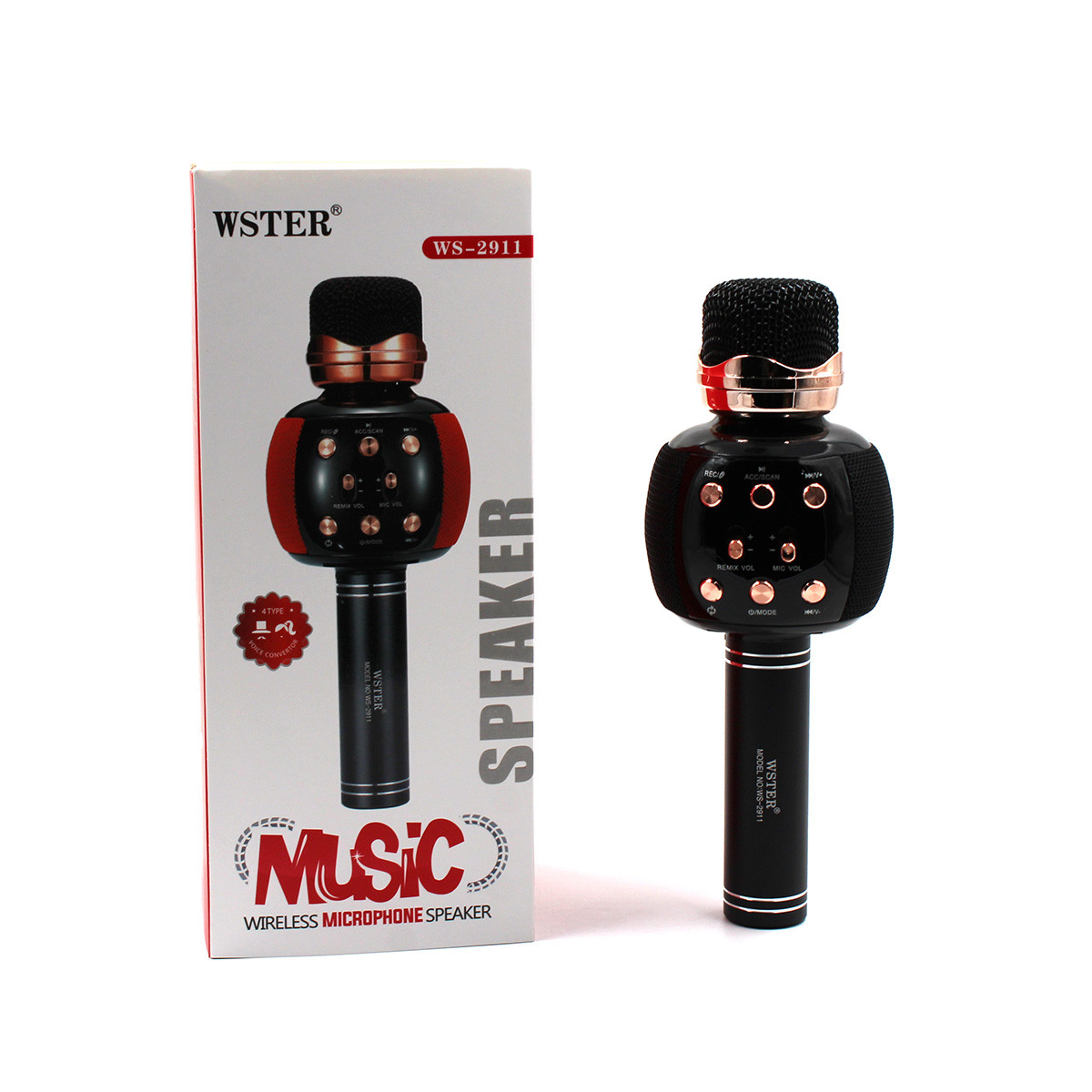 Мікрофон караоке DM Karaoke WS 2911 BLACK