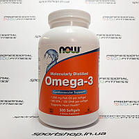 Рыбий жир NOW Omega-3 1000 mg, 500 softgels