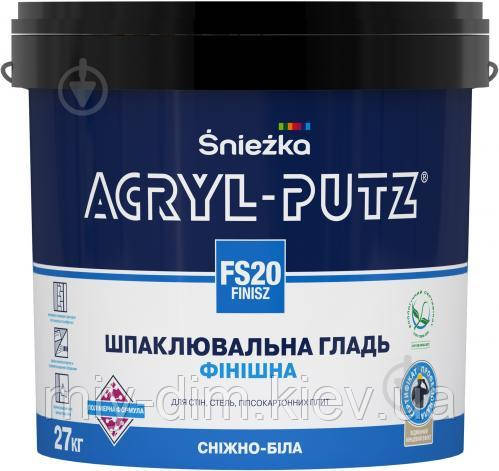 АКРИЛ-ПУТЦ фініш 27кг шпаклівка Укр.