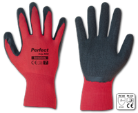 Рукавички Bradas Perfect Grip RED черв/чорн. латекс р. 10 / RWPGRD10