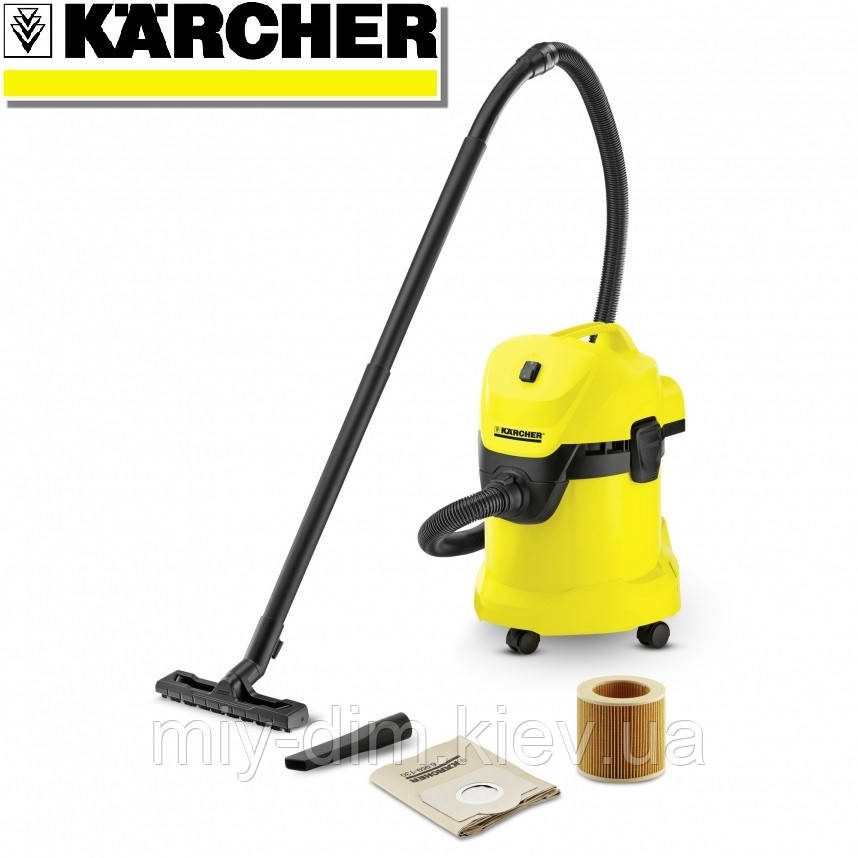 Пилосос Karcher WD3 для вологого та сухого прибирання 1.629-801.0