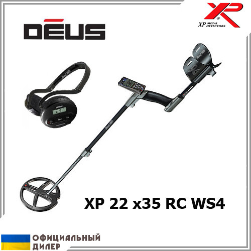 Металошукач XP Deus 22 x35 RC WS4