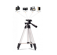 Тренога штатив для телефона, фотоаппарата и камеры Tripod 3110 (90009)