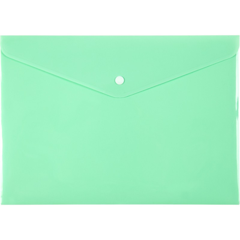 Папка-конверт на кнопці А4 Axent Pastelini 180мкм фактура глянець, неом'ятна