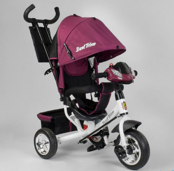 Велосипед Best Trike 6588 — 28-549 С ФАРЯМЕ світло та звуки БОРДОВИЙ сталева рама, колеса піна