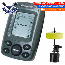 Ехолот Phiradar FF108 переносний рибальський ехолот Фірадар ФФ108 для зимової та літньої риболовлі