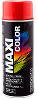 Краска MAXI COLOR Ral 2002 красно-оранжевая MX2002 400 мл