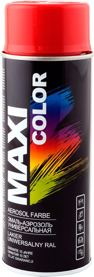 Краска MAXI COLOR Ral 3000 огненно-красная MX3000 400 мл - фото 1 - id-p1140297908