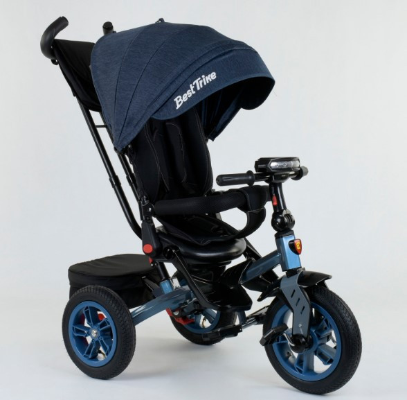 Велосипед Best Trike 9500 — 9154 поворотне сидіння на 360 надувні колеса, складане кермо, ЗВЕТ МАЙЗИКА