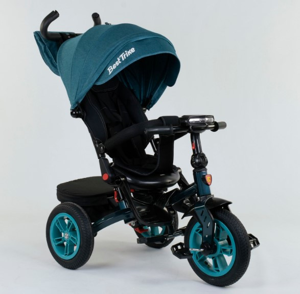 Велосипед Best Trike 9500 — 7474 поворотне сидіння на 360 надувні колеса, складане кермо, ЗВЕТ МУЗИКА