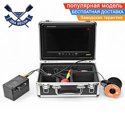 Підводна камера Fisher CR110-9S, кабель 15 м, підводна відеокамера, відеовудка для риболовлі, є ІЧ-підсвічування і відключення LED