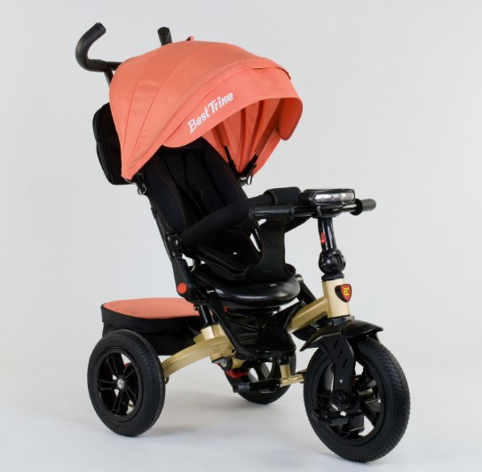 Велосипед Best Trike 9500 — 9035 поворотне сидіння на 360 надувні колеса, складане кермо, ЗВЕТ МУЗИКА