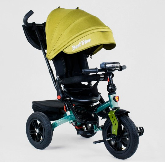 Велосипед Best Trike 9500 — 2774 поворотне сидіння на 360 надувні колеса, складане кермо, ЗВЕТ МУЗИКА
