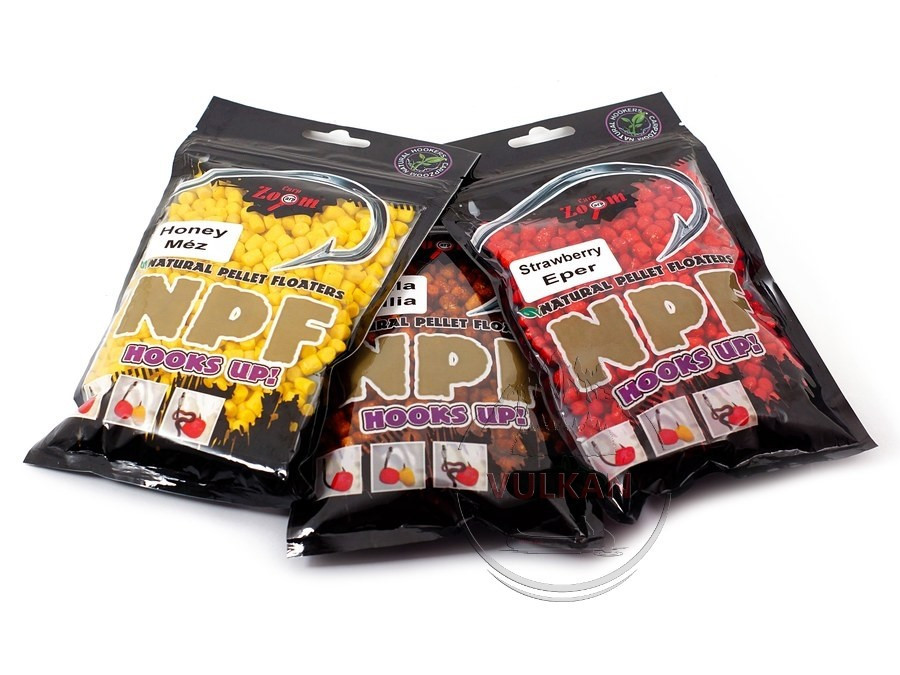 Плаваючі пуфики Carp Zoom Natural Pellet Floaters Midi Strawberry (Полуниця)